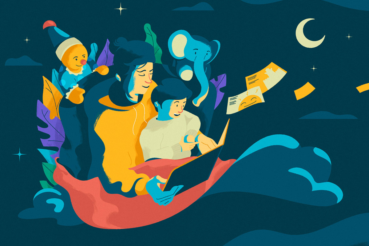 Collected Illustrations Vol. 2 – Bed Time Story