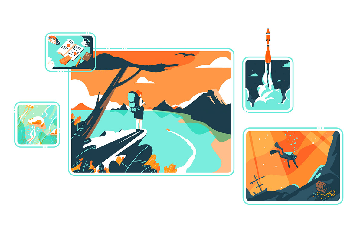 Collected Illustrations Vol. 2 – Journey