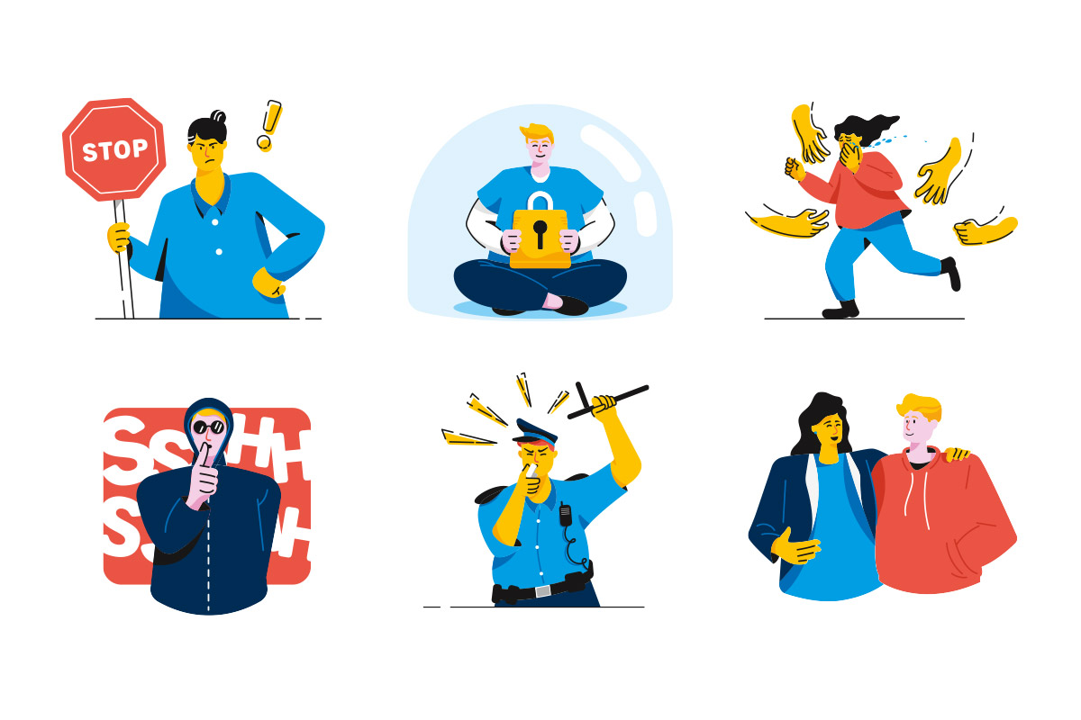 Easy Language spot illustration collection (2/2)